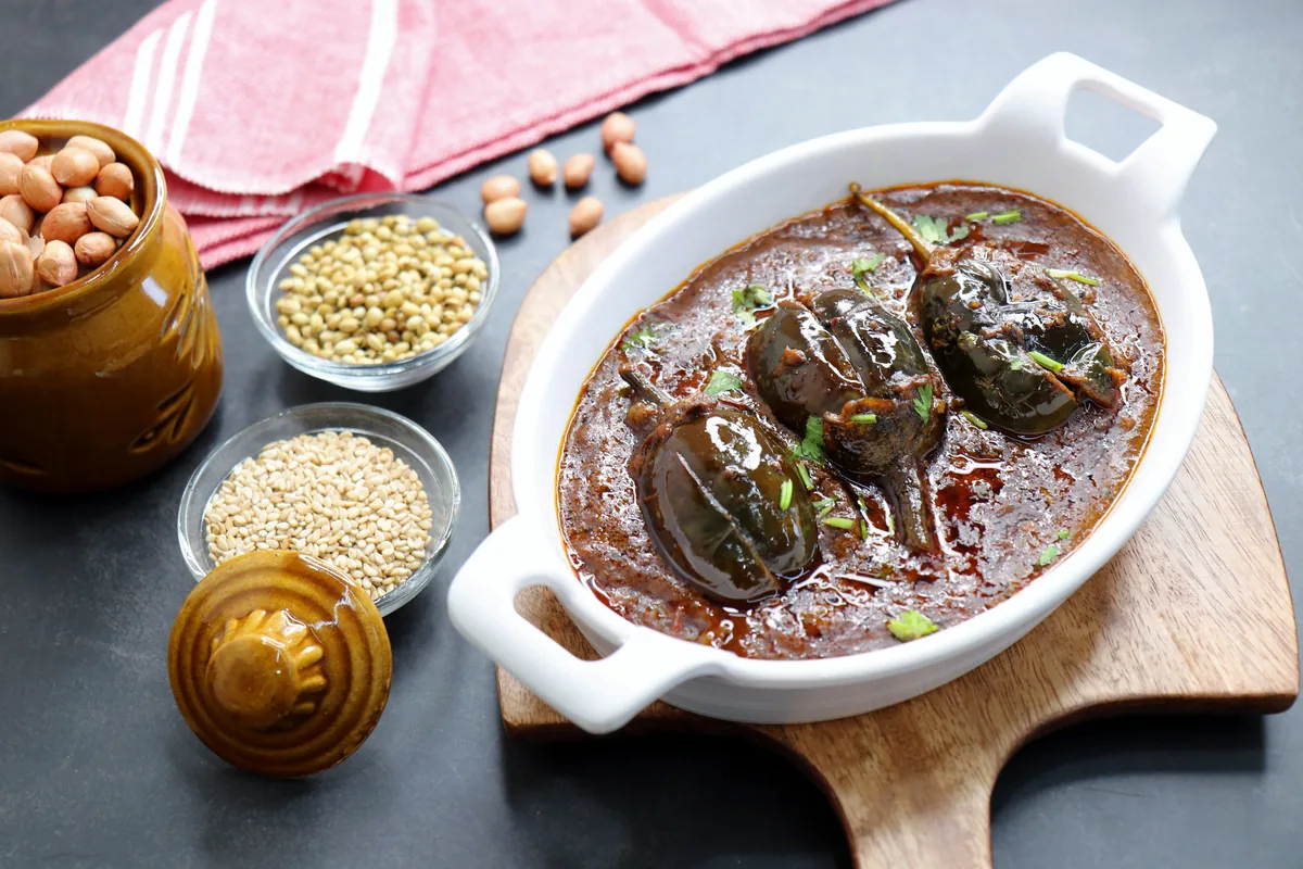 Auberginen-Curry