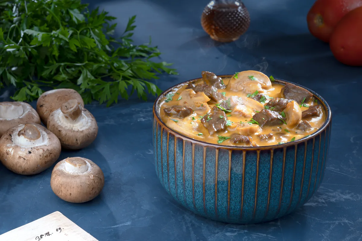 Beef Stroganoff