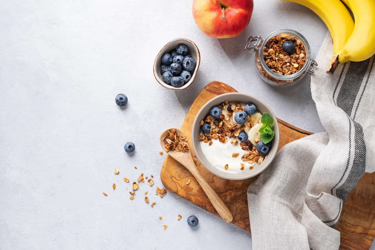 Bircher-Müsli mit Apfel und Banane