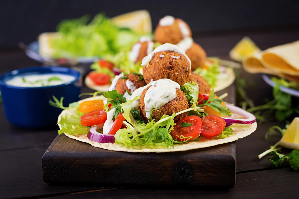 Falafel-Wrap
