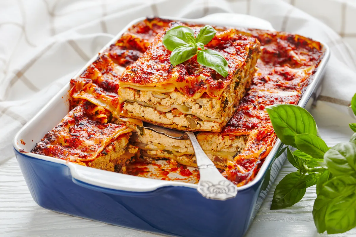 Gemüse-Lasagne