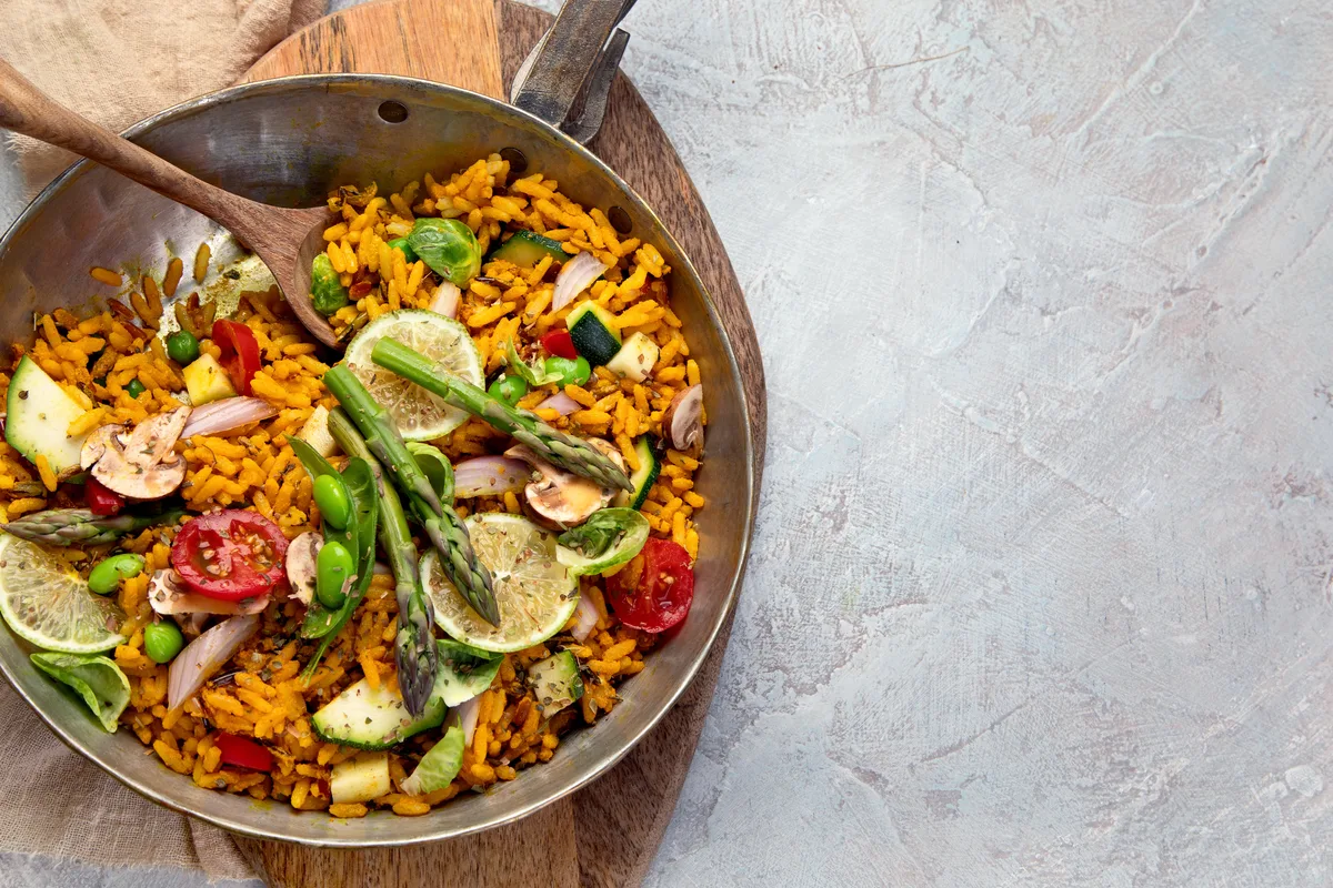 Gemüse-Paella