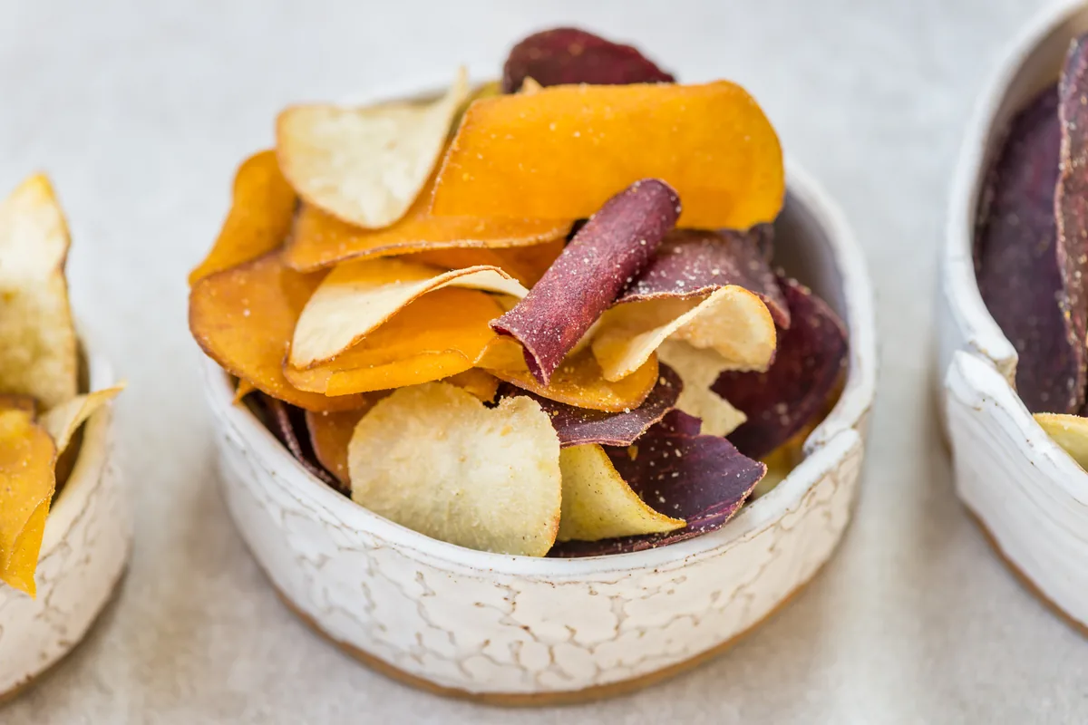 Gemüsechips aus dem Ofen
