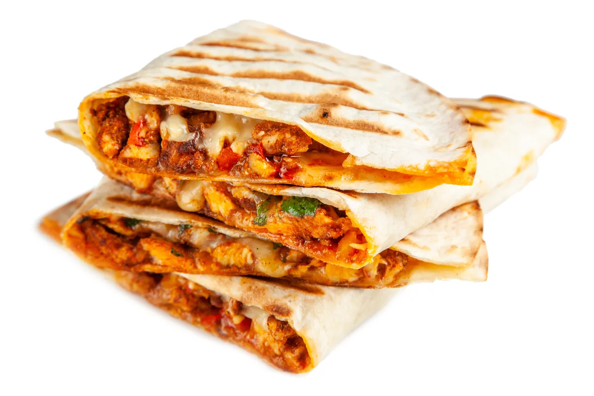 Hähnchen-Quesadilla