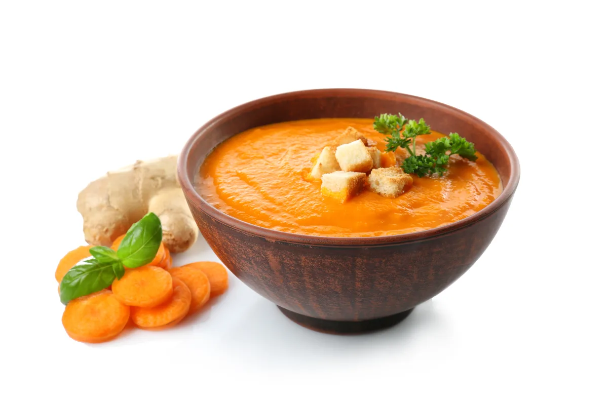 Karotten-Ingwer-Suppe