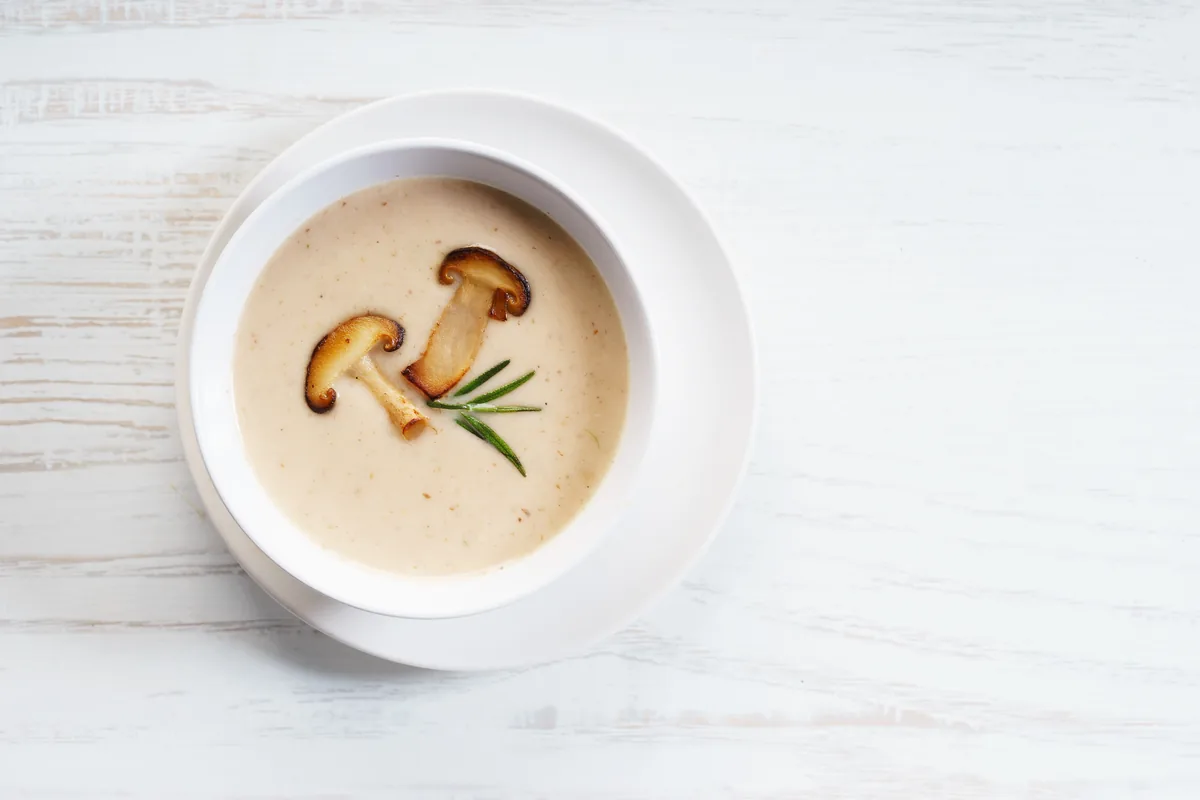 Pilzcremesuppe