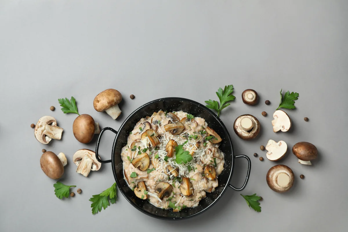 Pilzrisotto