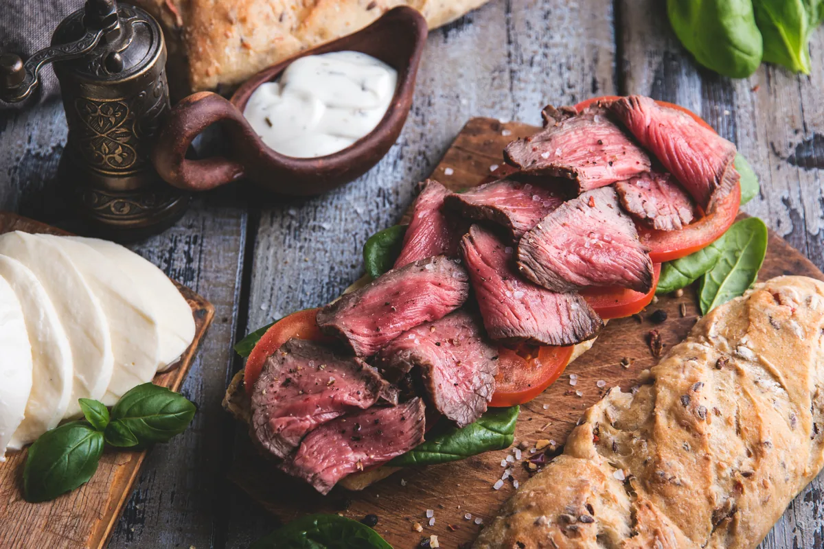 Roastbeef-Sandwich