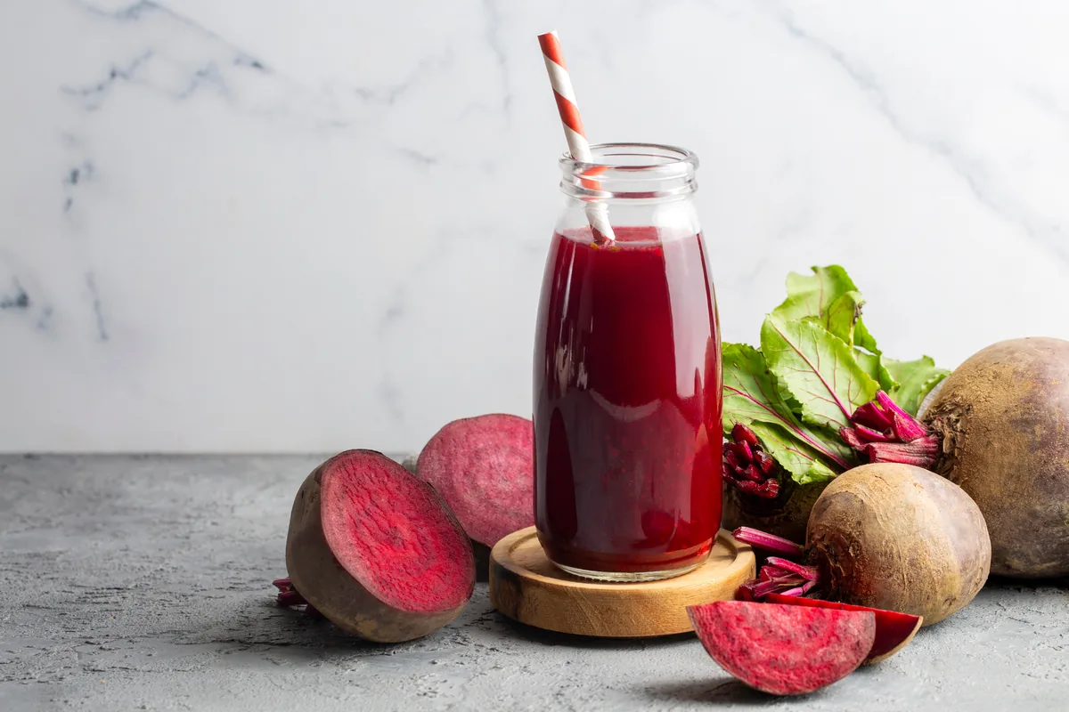 Rote-Bete-Apfel-Smoothie