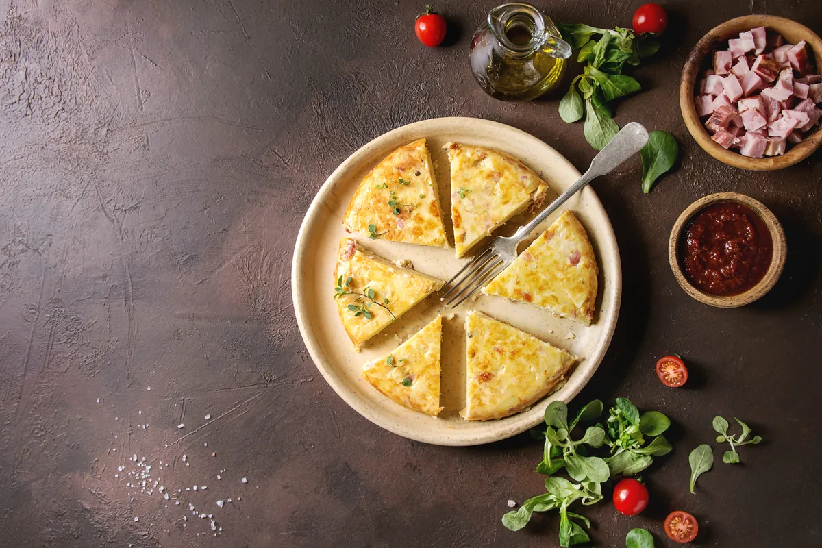 Spanische Tortilla mit Speck