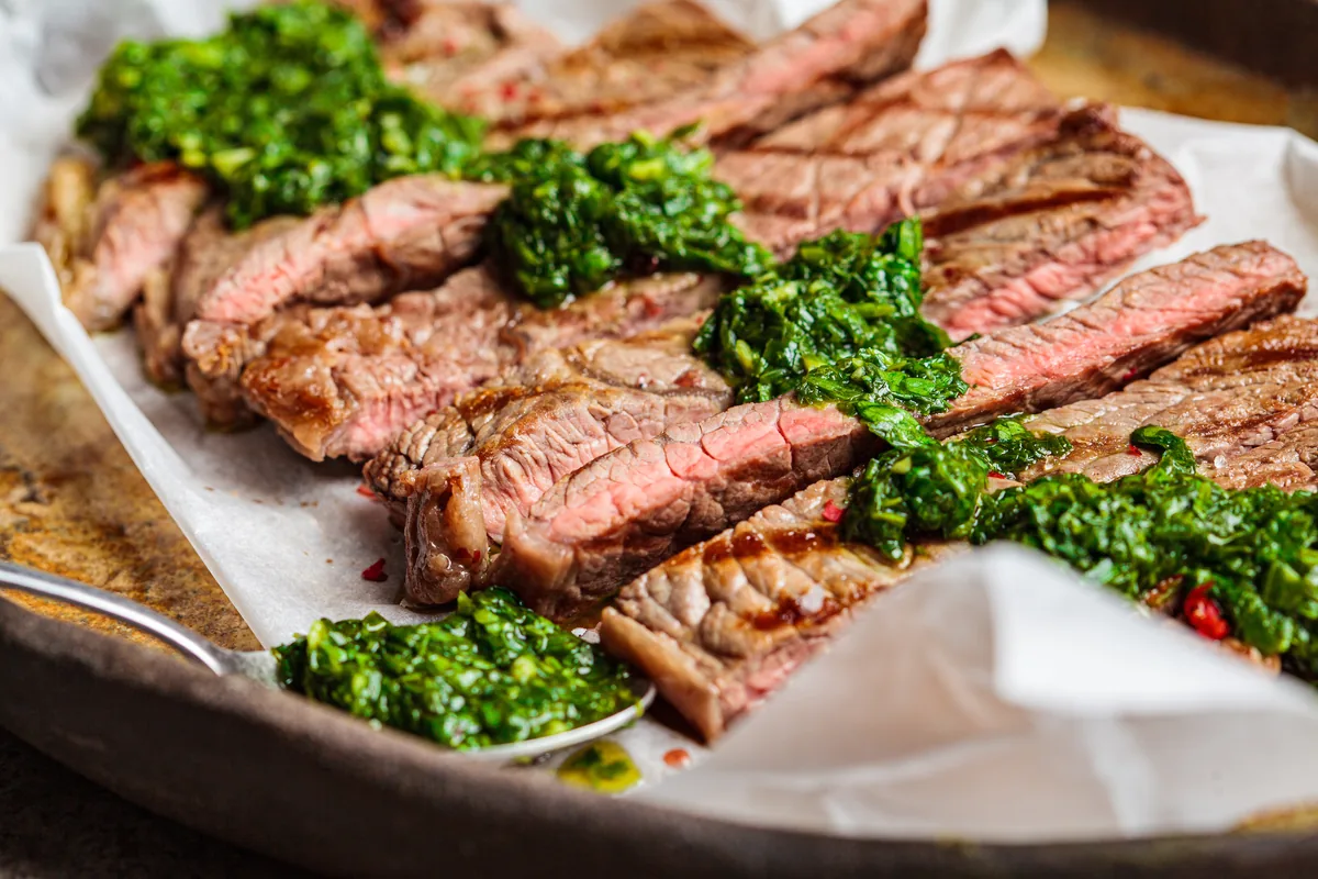 Steak mit Chimichurri