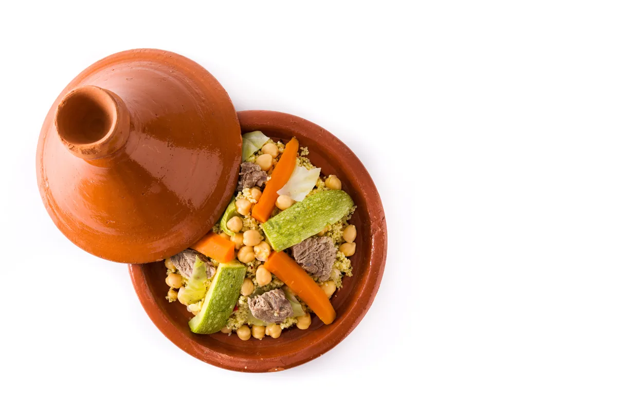 Gemüse-Tajine mit Kichererbsen