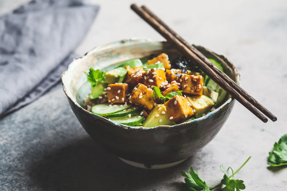 Tofu-Poke-Bowl